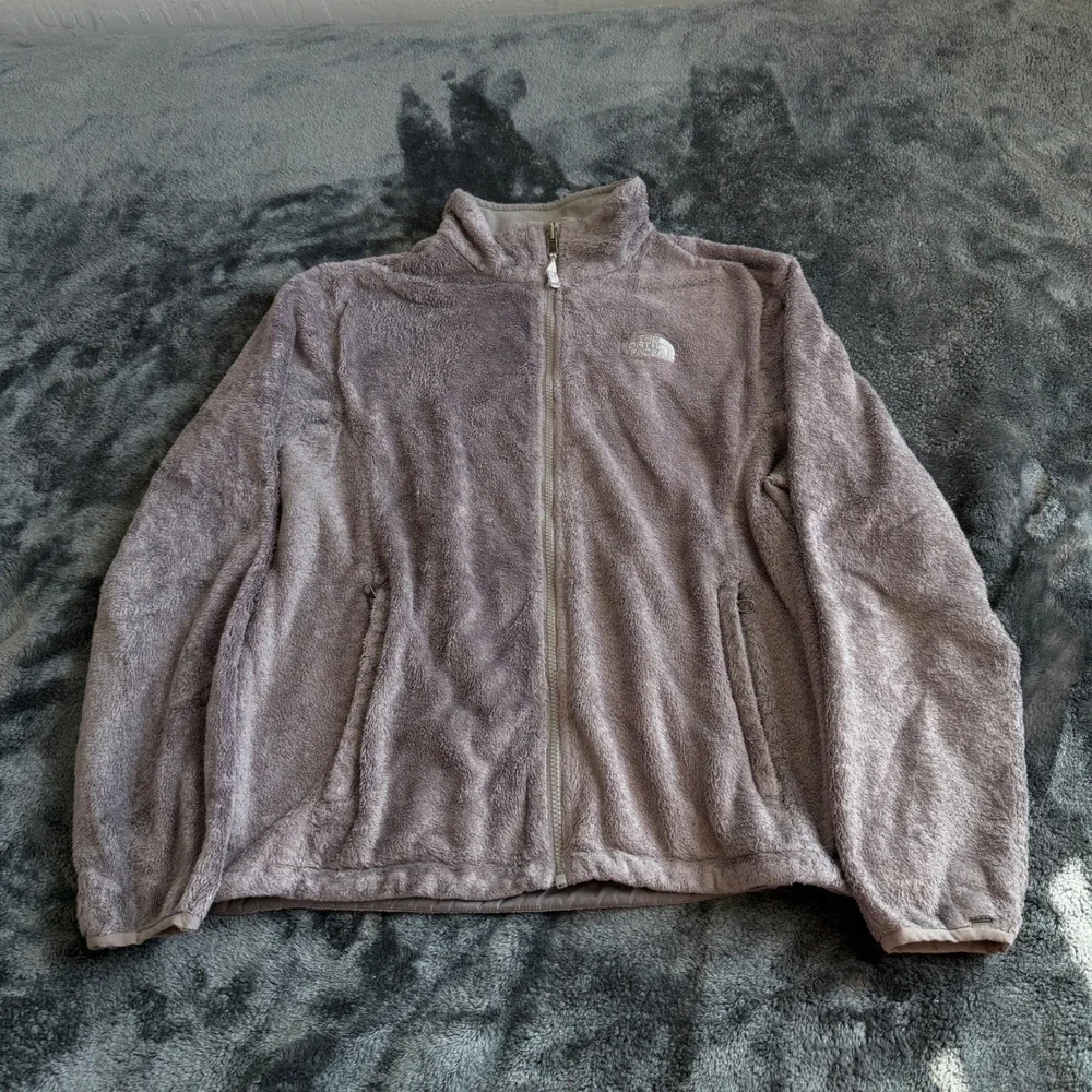 The North Face Osito 2 Fleece Jacket Gray Full Zip AAHY Mens XL